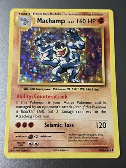 Machamp 59/108 Evolutions Holo Pokemon TCG - NM - Image 1