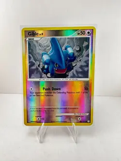 Gible 85/123 - Pokemon Mysterious Treasures - MP Reverse Holo - Image 1