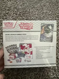 *NEW* Pokemon Scarlet & Violet White Flare Elite Trainer Box ETB Factory Sealed! - Image 2