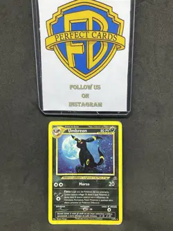 POKEMON NEO DISCOVERY UNLIMITED UMBREON HOLO 13/75 PL/PR ITA - Image 1