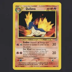 Quilava 46/111 Neo Genesis Uncommon Vintage WOTC Pokemon TCG - Image 1