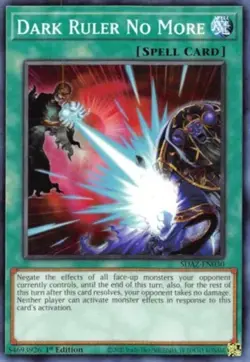 Yugioh! LP Dark Ruler No More - SDAZ-EN030 - Common - 1st Edition Lightly Played - Image 1