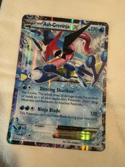 Ash-Greninja EX XY 133 | JUMBO/OVERSIZED Black Star Promo Pokemon Card | NM/LP - Image 1