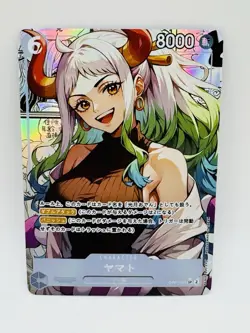 One Piece Goddess Yamato #4 School Girl DIY Doujin Kawaii Art Holo Card - Image 1