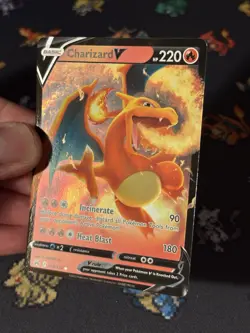 Pokemon Cards Charizard V 018/159 Ultra Rare Crown Zenith - (NM) - Image 2