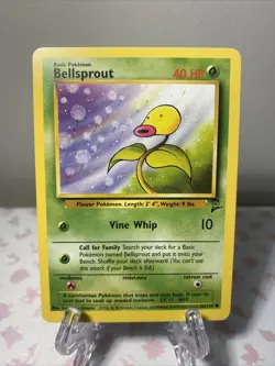 BELLSPROUT - Base Set 2 - 66/130 - Common - Pokemon Card - Unlimited Edition NM - Image 2