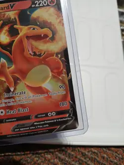 Pokemon Card Charizard V 018/159 Crown Zenith Ultra Rare Near Mint - Image 2