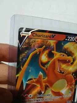 Pokemon Card Charizard V 018/159 Crown Zenith Ultra Rare Near Mint - Image 4