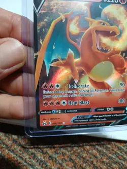 Pokemon Card Charizard V 018/159 Crown Zenith Ultra Rare Near Mint - Image 5