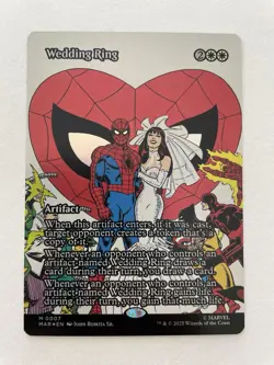 MTG Wedding Ring BORDERLESS FOIL 0007 MAR - Image 1