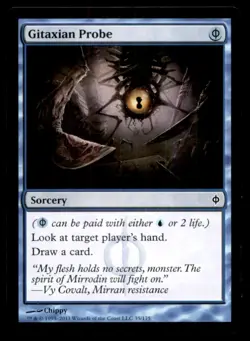 MTG Gitaxian Probe LP Light Play New Phyrexia [4339] - Image 1