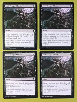 Foul-Tongue Shriek x4 Dragons of Tarkir 4x Playset Magic the Gathering MTG - Image 1