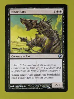 Ichor Rats x1 Scars of Mirrodin 1x Magic the Gathering MTG - Image 1