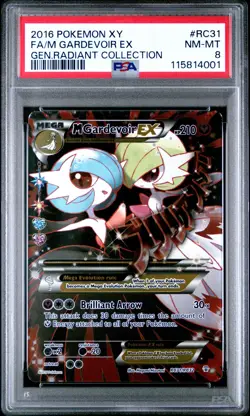 POKEMON GENERATIONS RADIANT COLLECTION M GARDEVOIR EX #RC31 PSA 8 NM #115814001 - Image 1