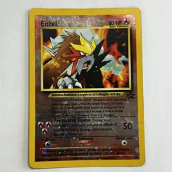Pokemon TCG Entei Wizards Black Star Promos 34 Holo Promo Promo - Image 1