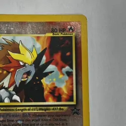 Pokemon TCG Entei Wizards Black Star Promos 34 Holo Promo Promo - Image 3