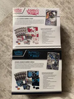 Pokemon TCG Scarlet Violet Black Bolt White Flare Pokemon Center ETBs - Image 3