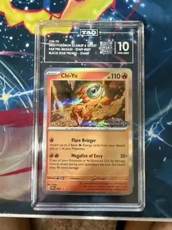 TAG 10 CHI-YU #SVP 057 - Pokemon TCG - PARADOX RIFT - PRERELEASE STAFF PROM - Image 1