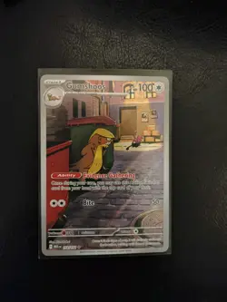 Gumshoos 153/132 Illustration Rare Pokemon Mega Evolution NM - Image 1