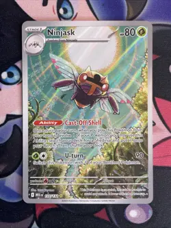 Ninjask 137/132 Illustration Rare Mega Evolution English Pokemon TCG Mint - Image 1