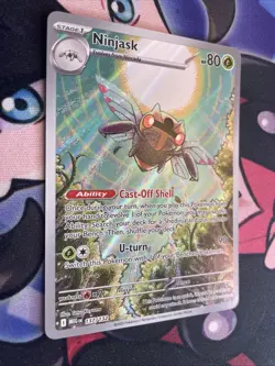 Ninjask 137/132 Illustration Rare Mega Evolution English Pokemon TCG Mint - Image 2