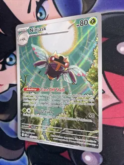 Ninjask 137/132 Illustration Rare Mega Evolution English Pokemon TCG Mint - Image 3