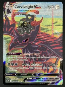 Corviknight VMAX TG19/TG30 Pokemon SWSH12: Silver Tempest Trainer Gallery UR NM - Image 1