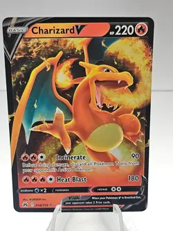 Pokemon TCG Charizard V Crown Zenith 018/159 Holo Ultra Rare - #3 - Image 1