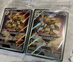 Pokemon TCG Alakazam 009 Mega Evolutions ETB Promo NM Sealed - Image 2
