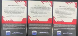 LOT OF 3 Pokemon Scarlet & Violet Destined Rivals Booster Bundle Box Sealed - Image 2