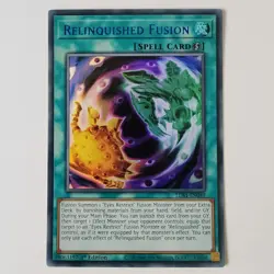 ( RELINQUISHED FUSION ) - (Blue) - Ultra Rare - LDS1-EN049 - 1st - NM - Yu-Gi-Oh - Image 1