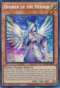 Yugioh! Diviner of the Herald - MP22-EN056 - Prismatic Secret Rare - 1st Edition - Image 1