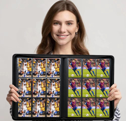 Premium 9-Pocket Zippered Trading Card Binder, 540 Pockets Double-Sided Side-Loa - Image 2
