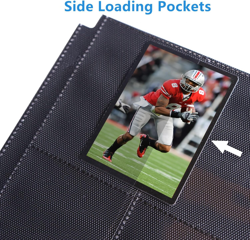 Premium 9-Pocket Zippered Trading Card Binder, 540 Pockets Double-Sided Side-Loa - Image 5
