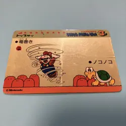 Super Mario Bros 3 TopSun Rare Tornado Koopa Card Condition - Image 1