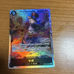 One Piece Sabo OP04083 6000 Rare Card Cost 5 Dressrosa Trading - Image 1