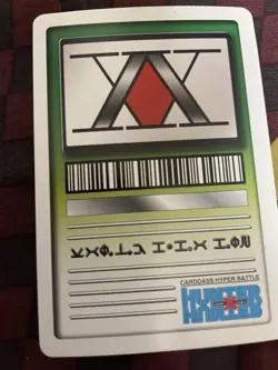 Hunter x Hunter Trading Card Killua S16 Rare Excellent Condition Sleeve - Image 2