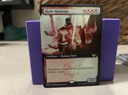 Blade Historian (Extended Art) 334 Strixhaven: School of Mages NM FOIL MTG Magic - Image 1
