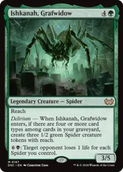 Ishkanah, Grafwidow Commander: Duskmourn: House of Horror MTG - Image 1