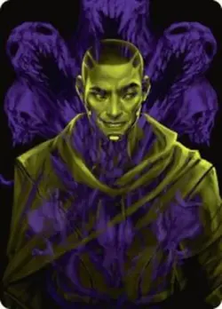 Kaito, Bane of Nightmares Art Card Art Series: Duskmourn: House of Horror MTG - Image 1