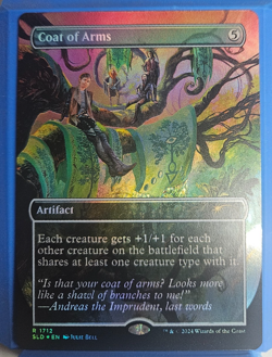 MTG Secret Lair - Coat of Arms - Borderless Rainbow Foil - R 1712 SLD - MiNT - Image 1