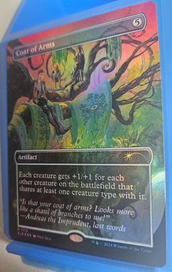 MTG Secret Lair - Coat of Arms - Borderless Rainbow Foil - R 1712 SLD - MiNT - Image 2