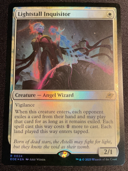MTG Edge of Eternities - Lightstall Inquisitor 0024 Foil - NM - Image 1