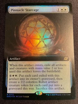 MTG Edge of Eternities - Pinnacle Starcage #322 - Foil - NM - Image 1