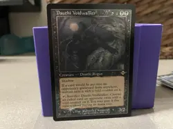 English MTG Dauthi Voidwalker Foil Etched Retro Frame Black Magic The Gathering - Image 1