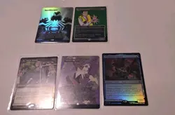 MTG Spider-Man FOIL cards - Lot of 5 Foil Peter Parker - Image 1