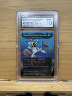MTG Sandy Cheeks, Martial Astronaut #1930 Spongebob - CGC 10 - Image 1