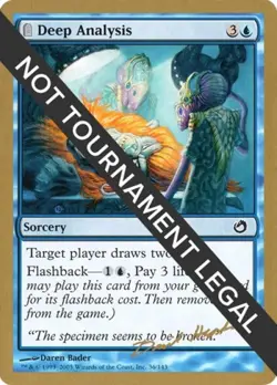 Deep Analysis - 2003 Dave Humpherys (TOR) - Medium Play MTG - Image 1