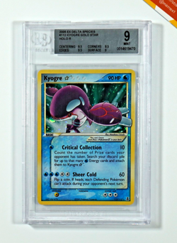 Pokemon BGS 9 Kyogre Gold Star #112 Holo Ex Delta Species 2005 English - Image 1