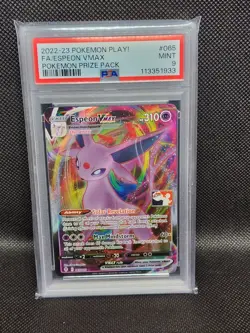 Espeon Vmax 065/203 - PSA 9 - Pokemon Play! Prize Pack Series 1 / 2 - Image 1